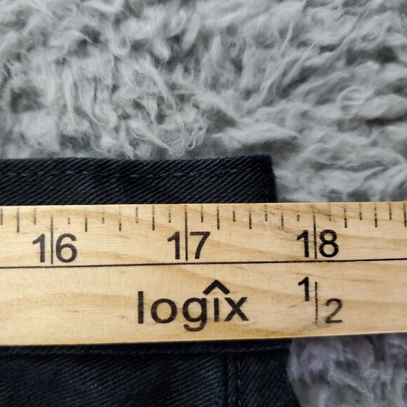 Gap Jeans Mens 36X30 Black Slim Fit Classic Style Stretch Denim - Picture 3 of 10